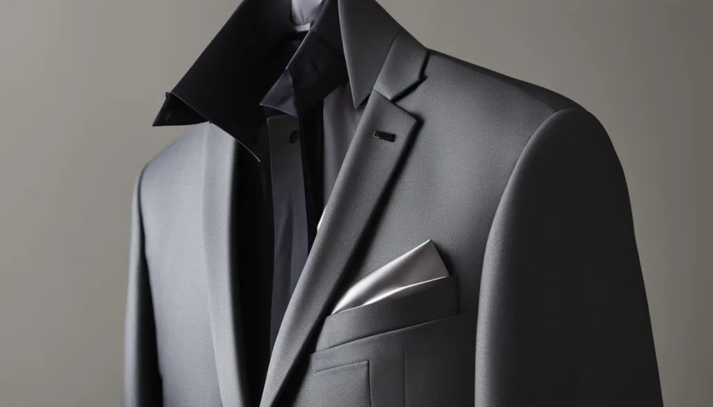 Accessorizing Charcoal Suit Jackets