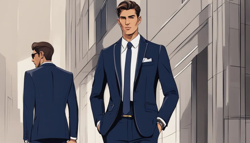 Accessorizing navy suits: Influencer favourites