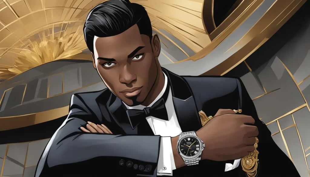 Accessorizing with elegance in black tie with the perfect watch