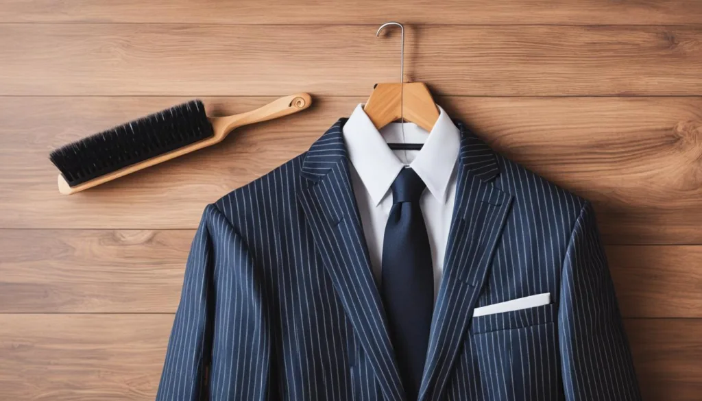 Best practices for cleaning pinstripe suits