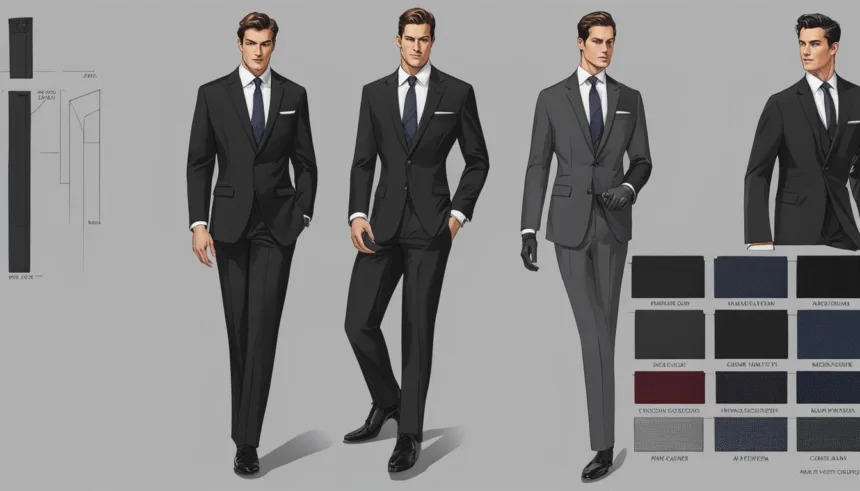 Black tie attire alterations