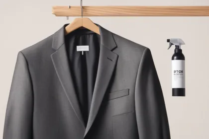 Charcoal suit cleaning tips