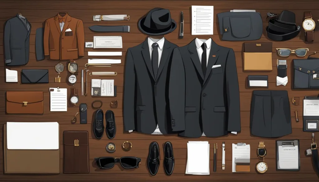 Checklist for Black Tie Attire