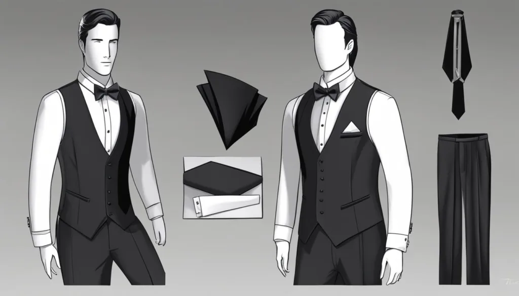 Chic vest options for modern tuxedos