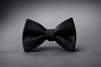 Classic black bow tie selections