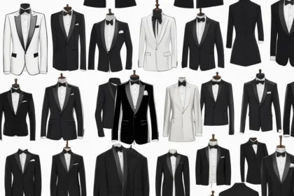 Classic black tie tuxedo styles