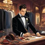 Custom velvet tuxedo tailoring