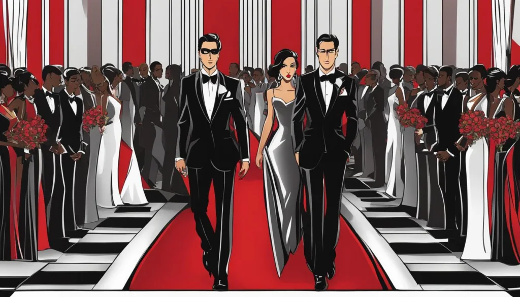 Elegant Modern Tuxedos on the Red Carpet