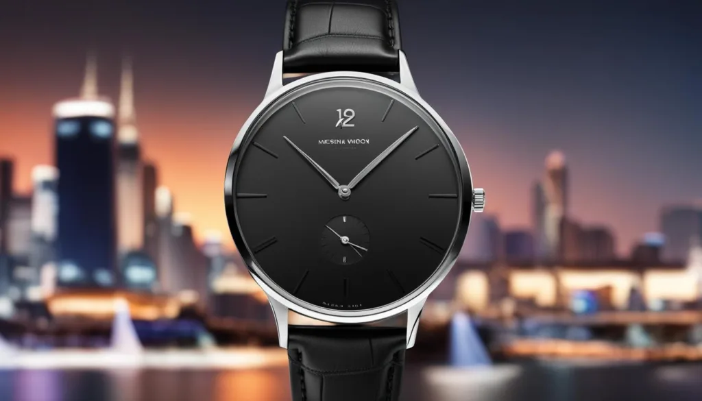 Elegant Watch Designs for Charcoal Suits