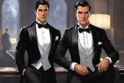 Elegant black tie event styles