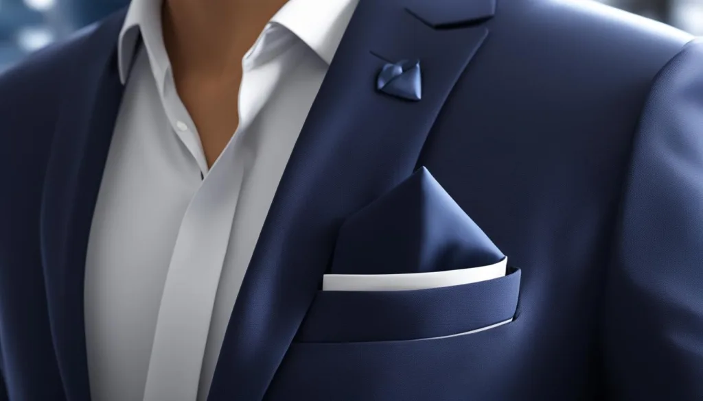 Essential Guide to Navy Suit Pocket Squares