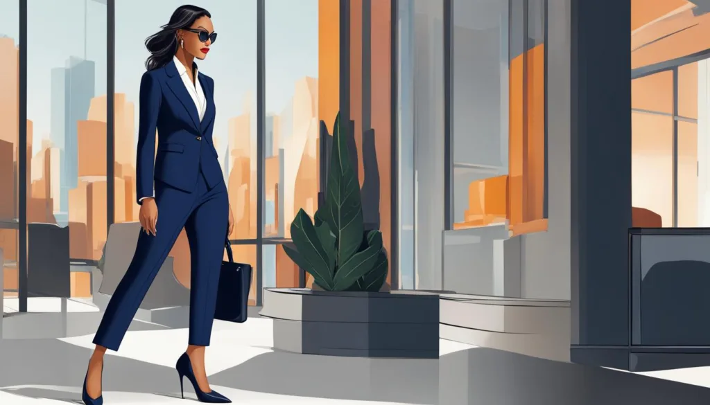 Essential tips for ladies' navy business attire