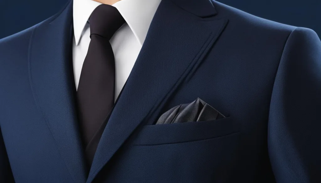 First impression navy suit styles