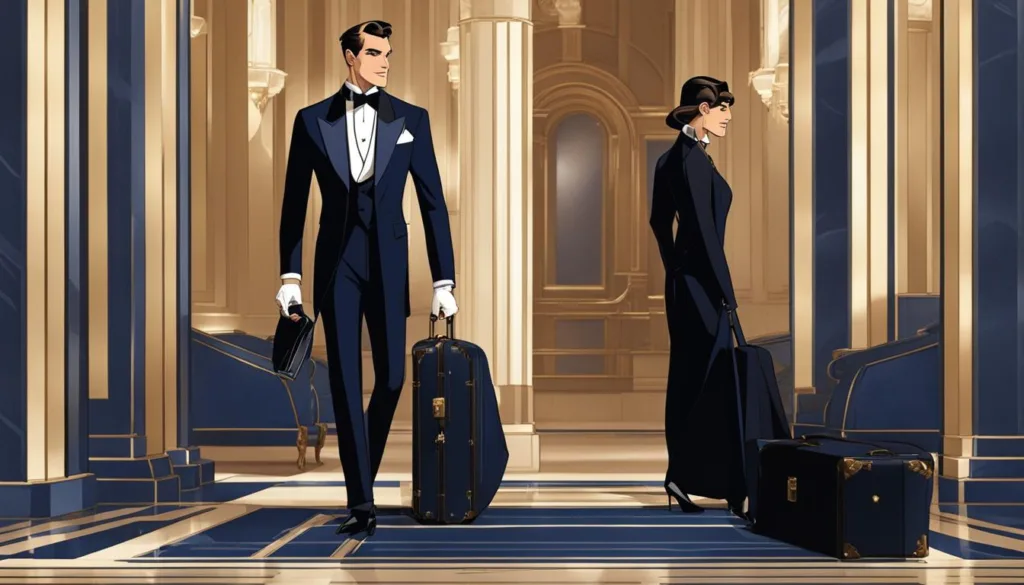 Golden Age of Hollywood tuxedo styles