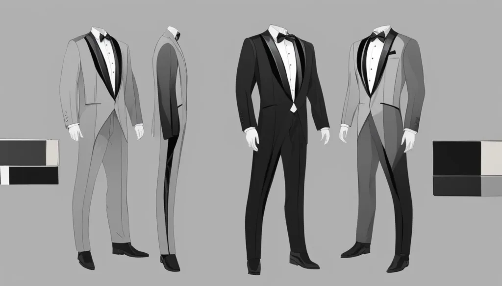 Innovative modern fit tuxedo designs