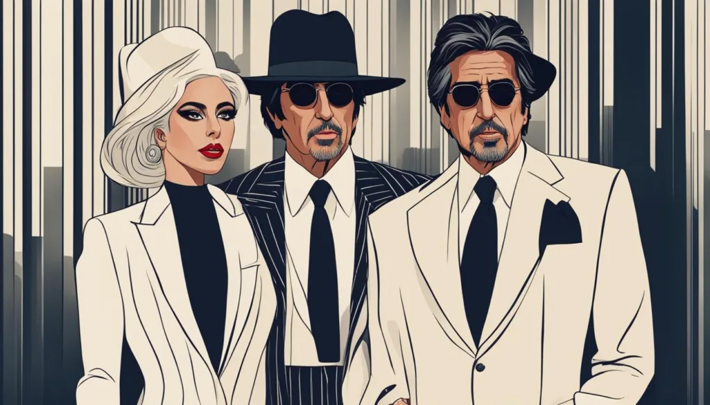 Lady Gaga and Al Pacino influencing the pinstripe revolution