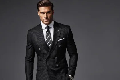 Latest trends in pinstripe suits