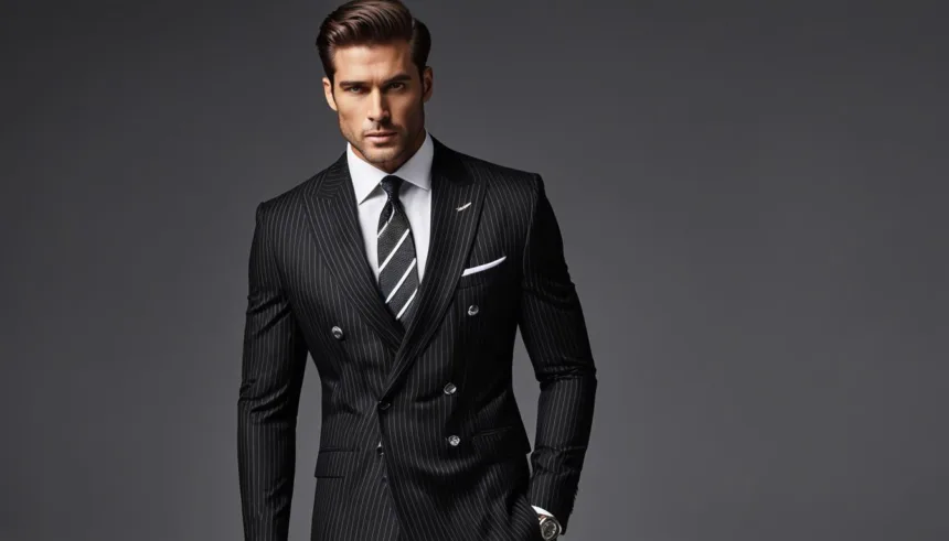 Latest trends in pinstripe suits