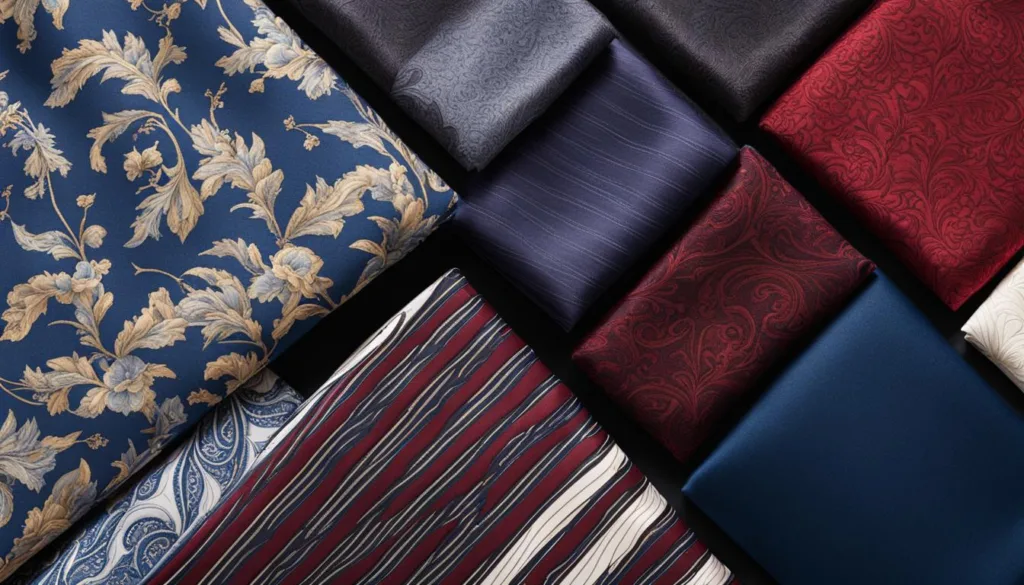 Luxurious Pocket Square Fabrics