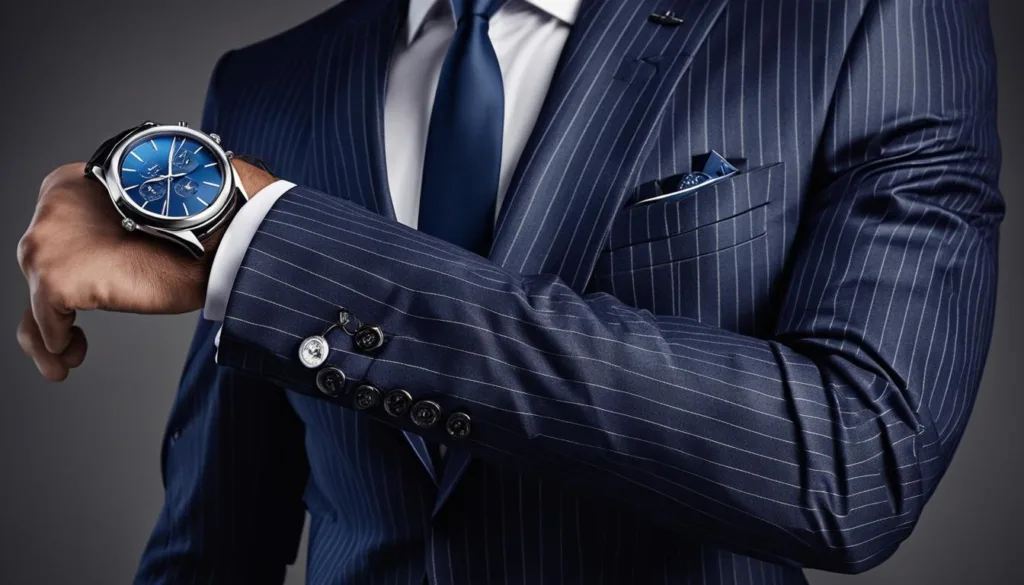 Luxury watch options for pinstripe suits