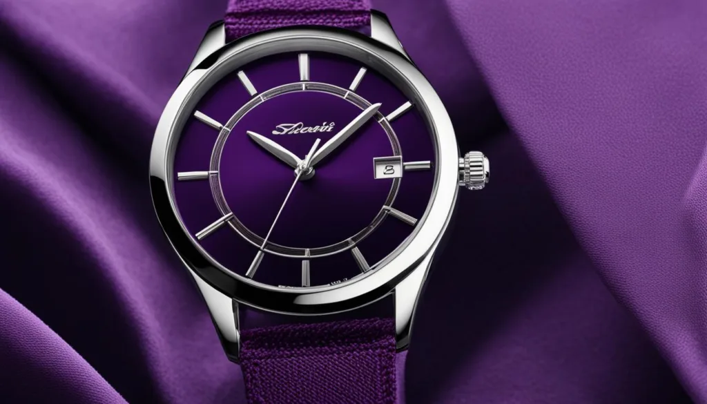 Luxury watch styles for velvet formal wear