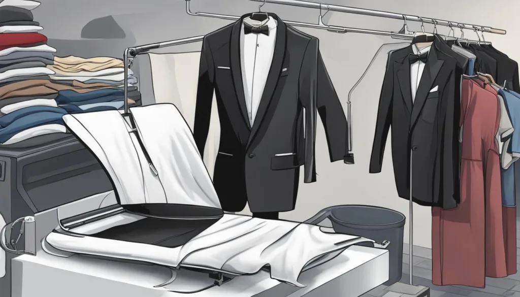 Modern Fit Tuxedo Ironing Techniques