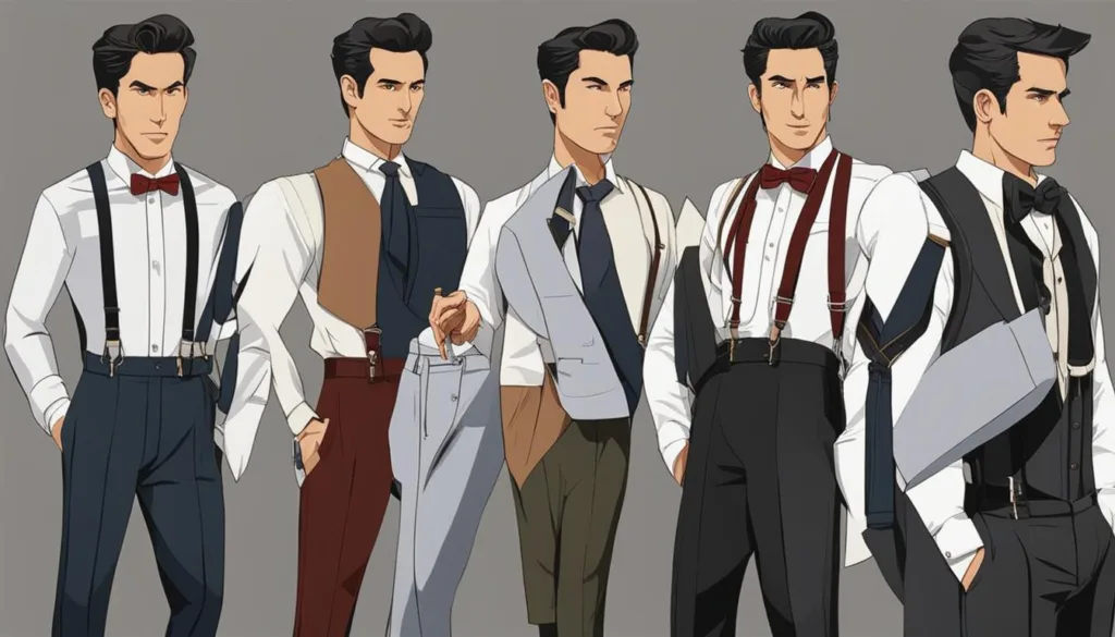 Modern Fit Tuxedo Suspenders Evolution