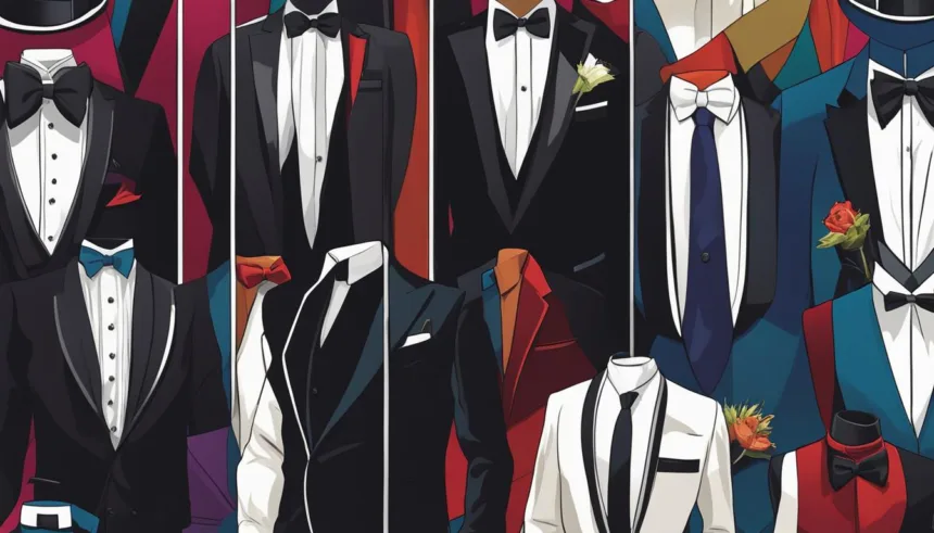 Modern fit tuxedo color trends