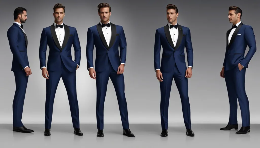 Modern fit tuxedo formal events