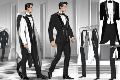 Modern fit tuxedo ironing techniques