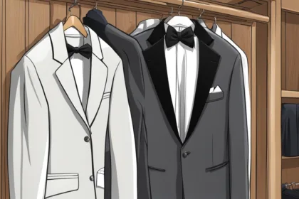 Modern fit tuxedo suit care instructions
