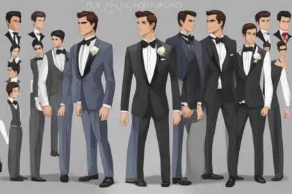 Modern fit vs slim fit tuxedos