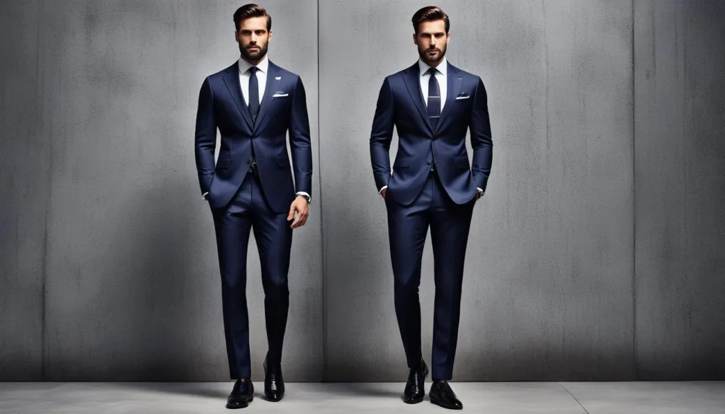 Modern pinstripe suit trends for interviews
