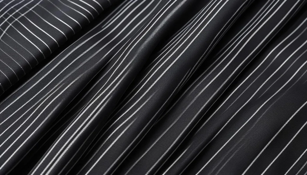 Pinstripe Suit Fabric Quality