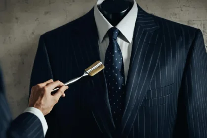 Pinstripe suit cleaning tips