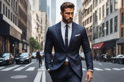 Pinstripe suit influencer picks