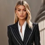 Pinstripe suit influencer picks