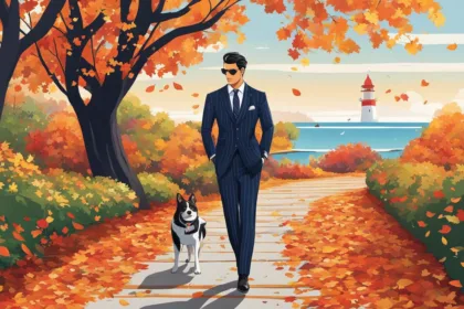 Pinstripe suit seasonal trends