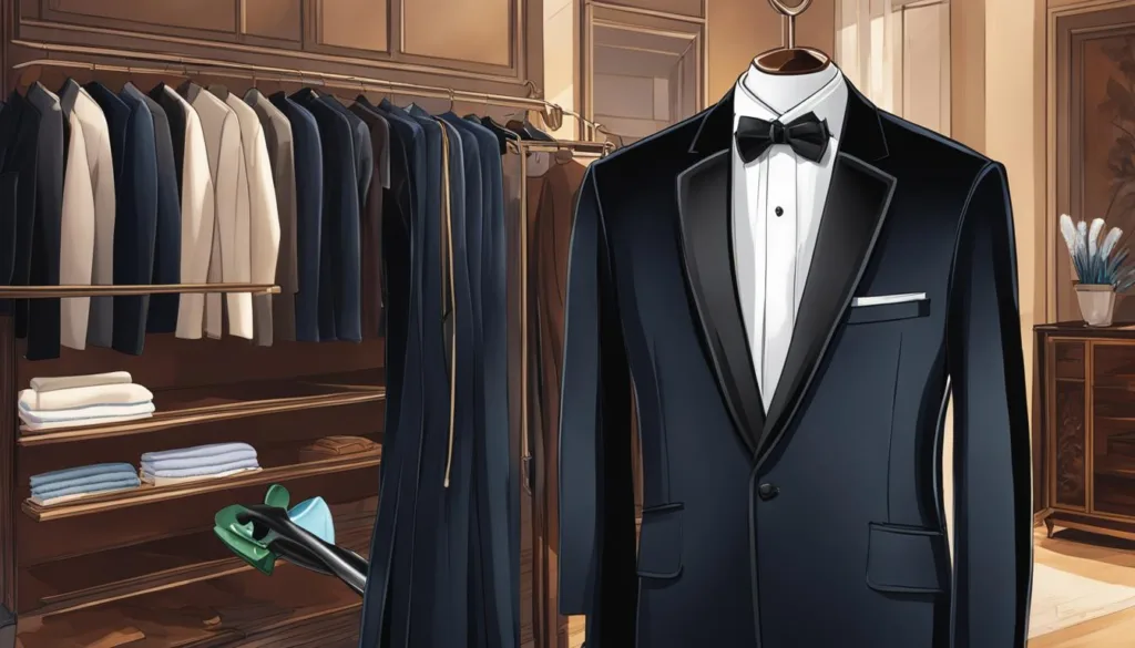 Protecting the fabric of velvet tuxedos