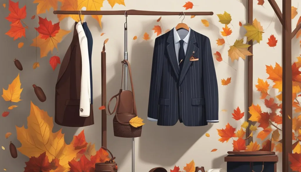 Seasonal care for maintaining pinstripe suit color