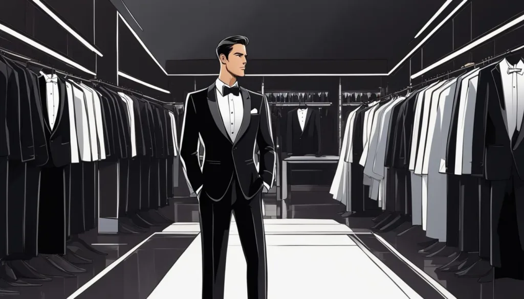 Selecting the perfect slim fit tuxedo