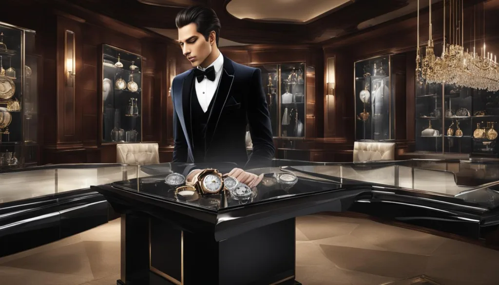 Selecting watches for velvet suits