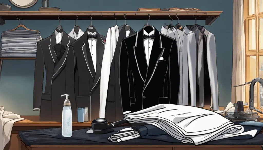 Specific Care for Modern Fit Tuxedos Guide
