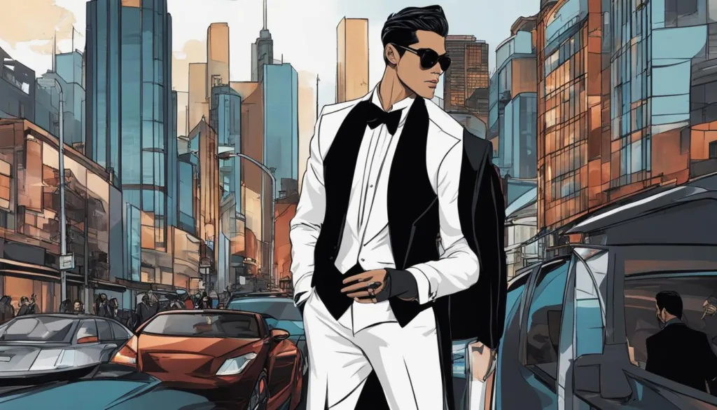 Street-inspired velvet tuxedo looks