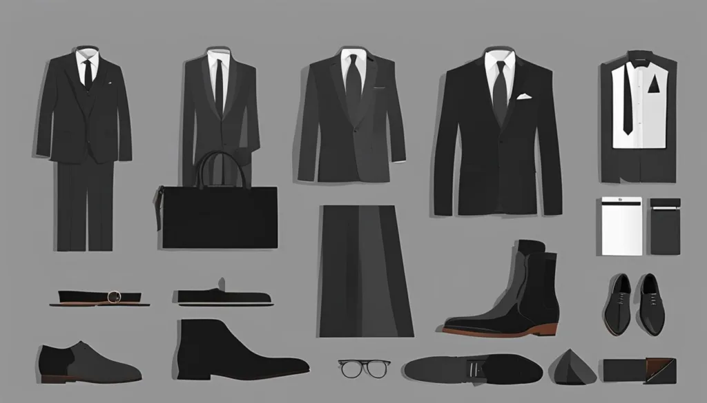 Style guide essentials for charcoal suits