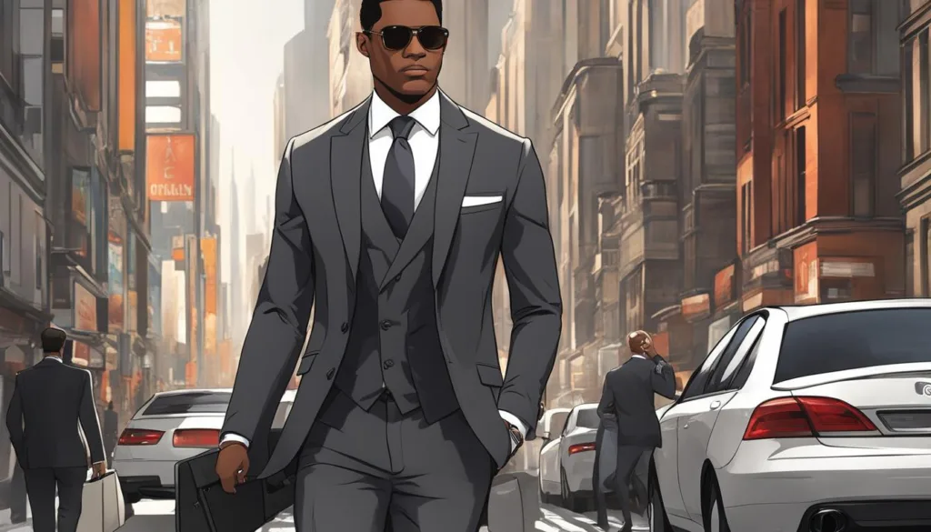 Styling Slim Fit Charcoal Suits
