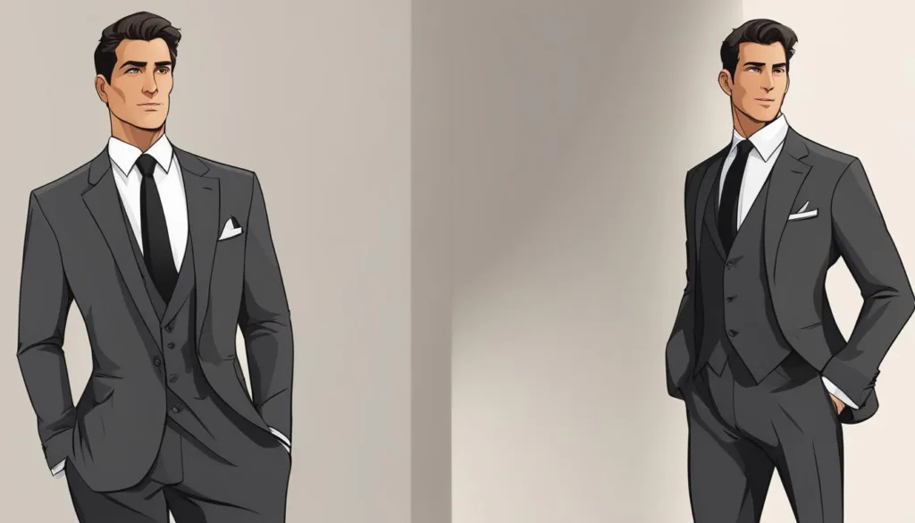 Styling a Charcoal Suit for Elegant Events