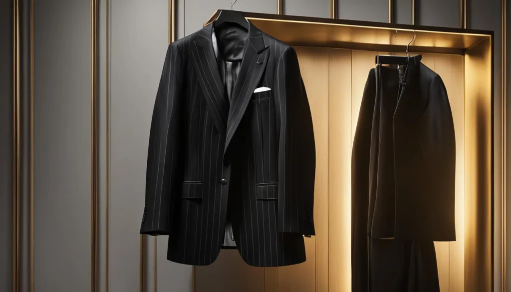 Timeless elegance of pinstripe suits