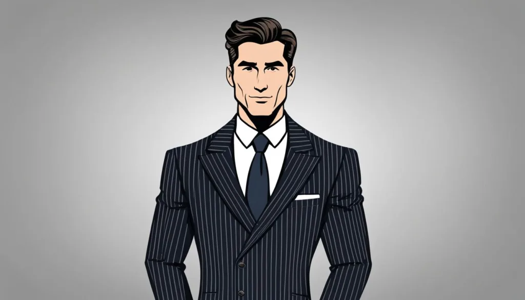 Timeless pinstripe suit jackets