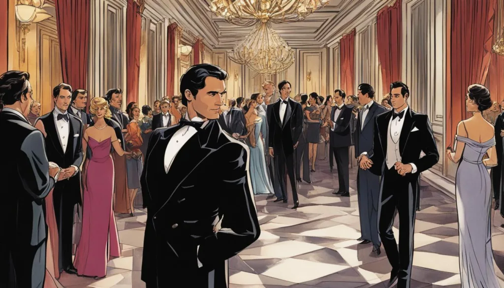 Velvet tuxedo etiquette for corporate gatherings